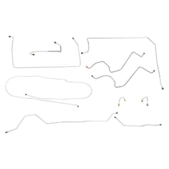 (1970) Brake Line Set-4wd